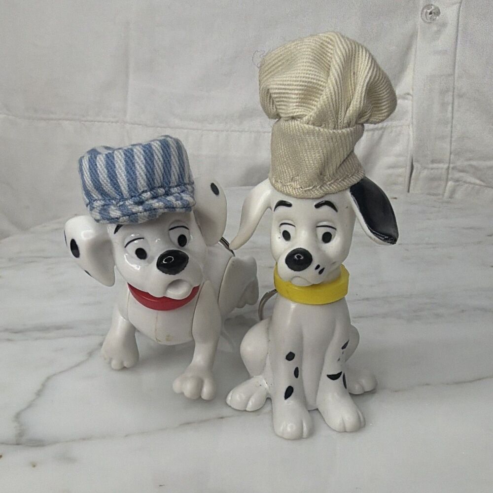Vintage Disney 101 Dalmatians keychain 1990's